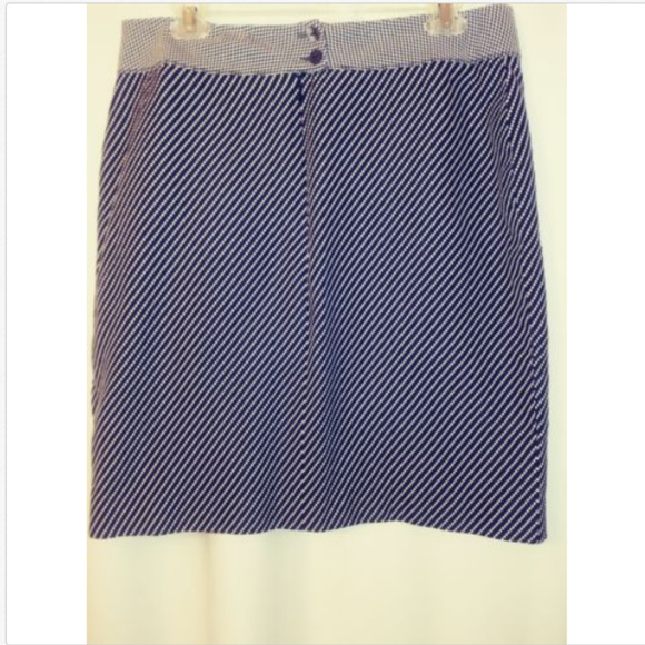 Alma Women's 16 Skirt Black White Pencil Skirt - Picture 3 of 6